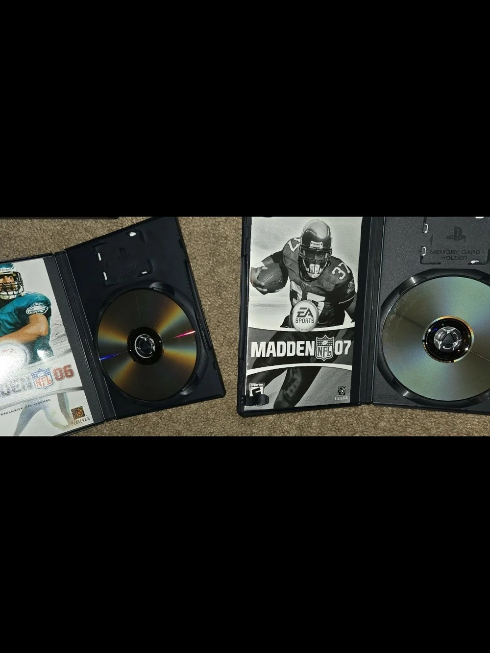 Madden, 2k football bundle, tested for ps2.